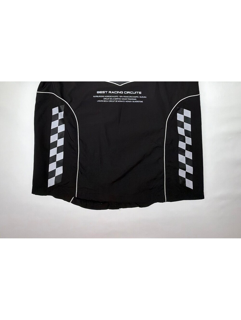 Copper Rivet Men's Button Down Shirt Speed Racing Rally 88 Size Medium Black - Picture 7 of 10